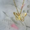 COLLIER PAPILLON OR