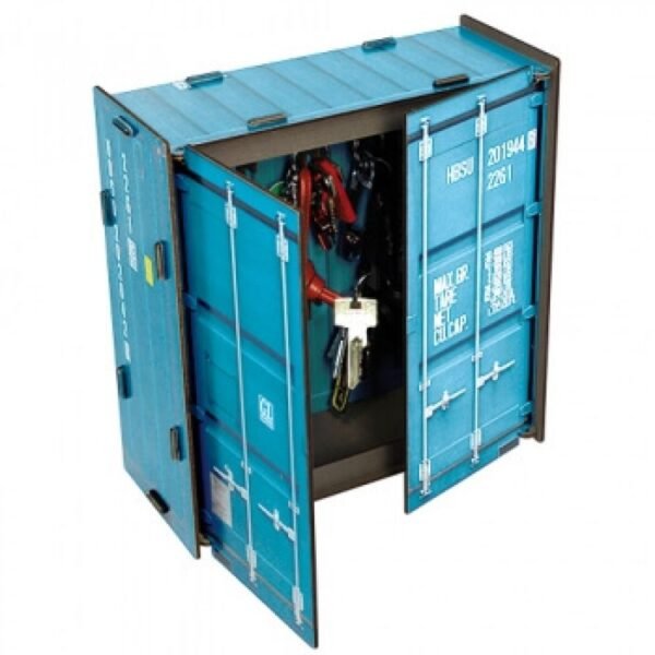 BOITE A CLES TURQUOISE - CONTAINER