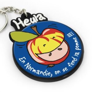 PORTE CLES PLAT - FEND LA POMME