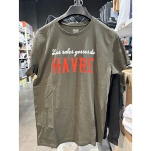 T-SHIRT KAKI LES SALES GOSSES DU HAVRE
