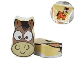 SERVIETTE COMPRESSÉE - CHEVAL