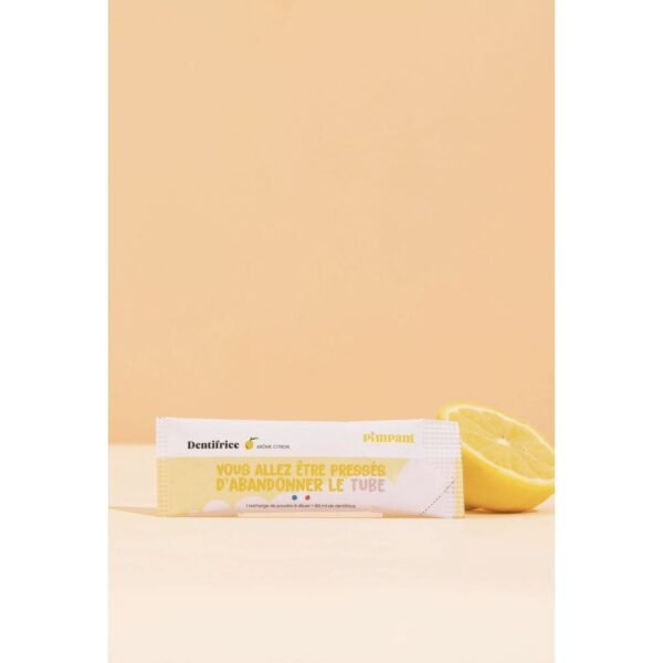 Dentifrice citron poudre à diluer 8grs