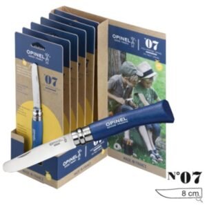 COUTEAU BOUT ROND BLEU N°7 INOX OPINEL