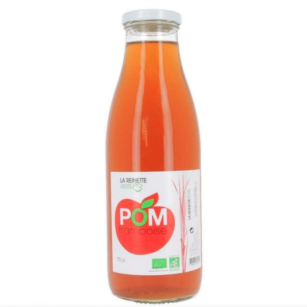 JUS DE POMME FRAMBOISE BIO 75CL