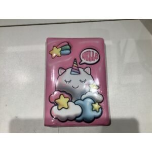 CAHIER 3D LICORNE