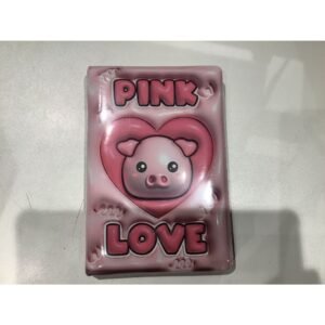 CAHIER 3D PINK LOVE COCHON