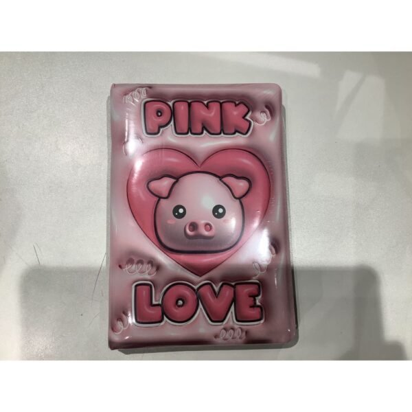 CAHIER 3D PINK LOVE COCHON