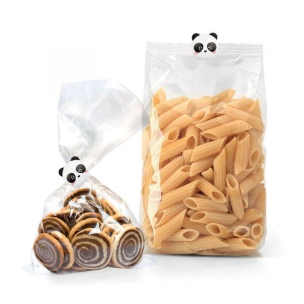 SET 6 CLIPS DE FERMETURE POUR SACHETS - PANDA