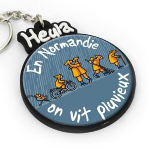 PORTE CLES PLAT - PLUVIEUX