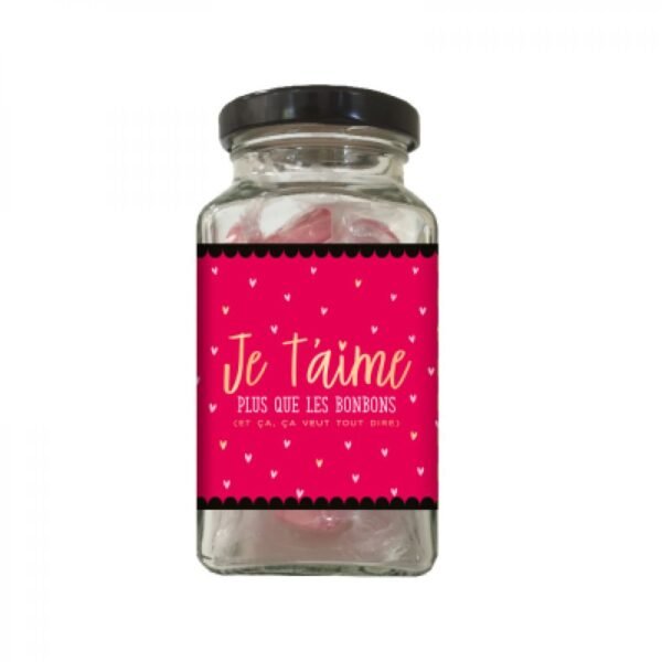 BONBONS EN VERRINE 90g - JE T'AIME