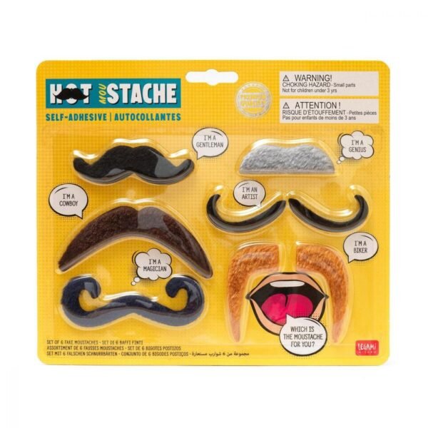 6 FAUSSES MOUSTACHES – Image 2