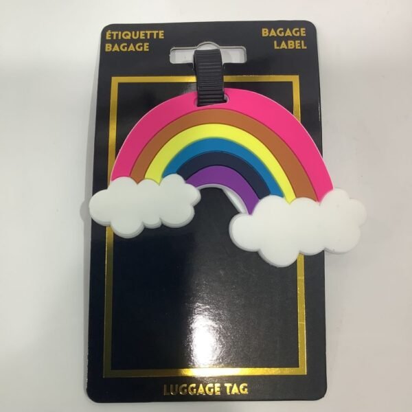 ETIQUETTE BAGAGE - ARC-EN-CIEL