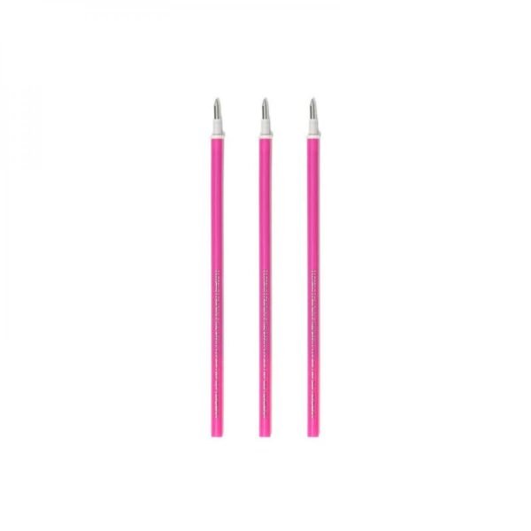 3 RECHARG. ROSE STYLO À ENCRE GEL EFFACABLE