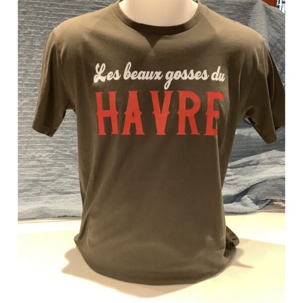 T-SHIRT KAKI LES BEAUX GOSSES DU HAVRE