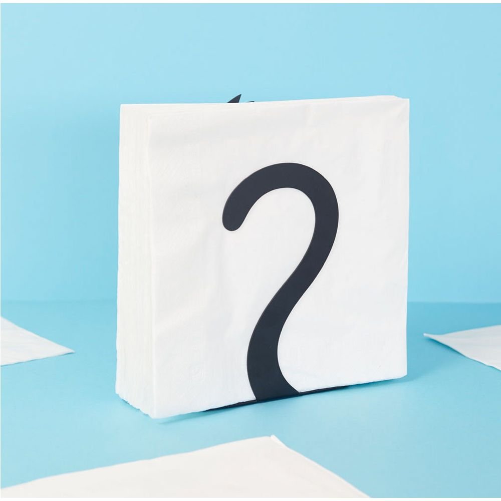 PORTE-SERVIETTES FELINE NOIR MÉTAL – Image 2