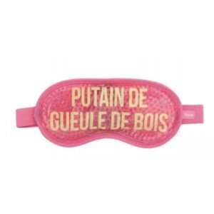 MASQUE GEL- PUTAIN DE GUEULE DE BOIS ROSE