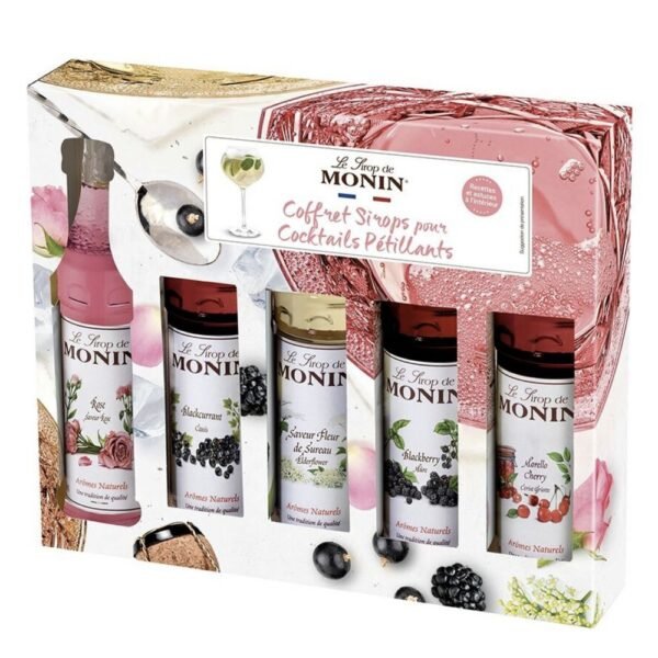 COFFRET DE SIROPS POUR COCKTAILS PÉTILLANTS