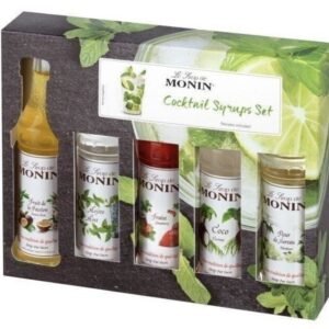 COFFRET DE SIROPS POUR COCKTAILS MAISON