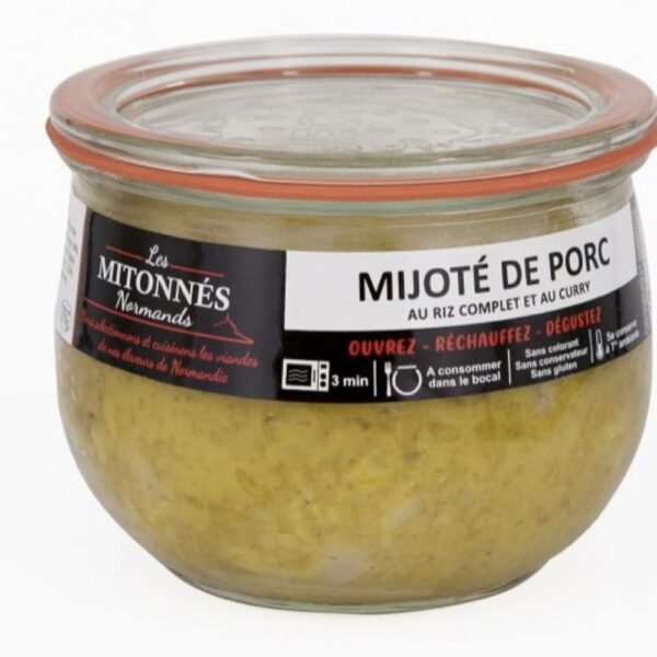 MIJOTE DE PORC AU CURRY 375G