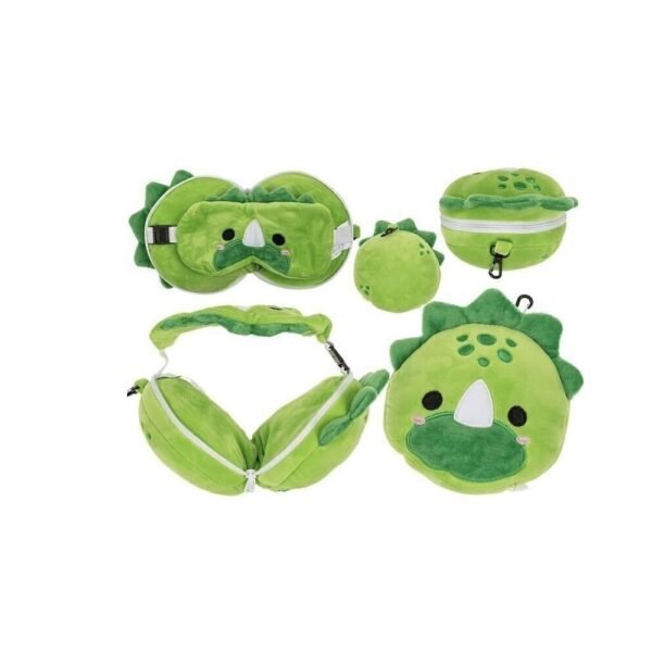 COUSSIN DE VOYAGE DINO  AVEC MASQUE