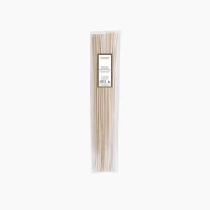 SACHET 20 TIGES ROTIN BLANC 30cm