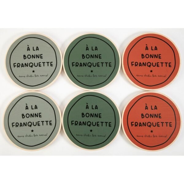 DESSOUS DE PLAT HETRE ROND - A LA BONNE FRANQUETTE