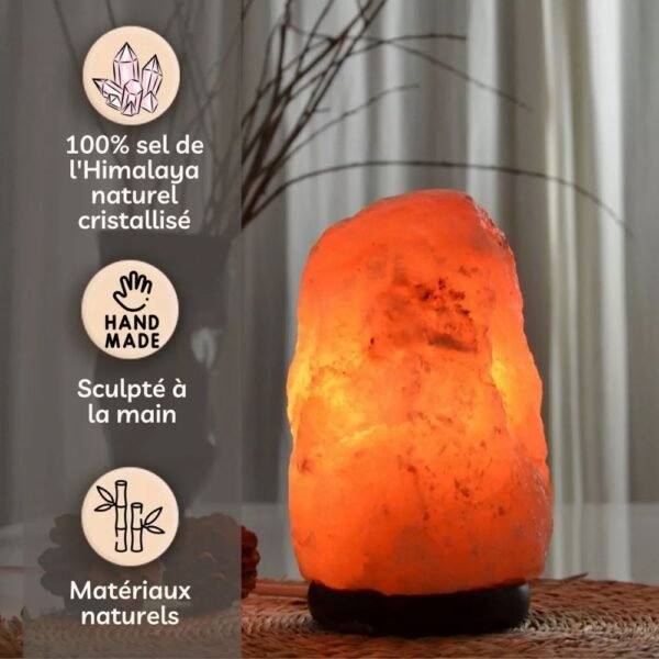 Lampe de Sel de l'Himalaya - de 2 à 3 kg – Image 2