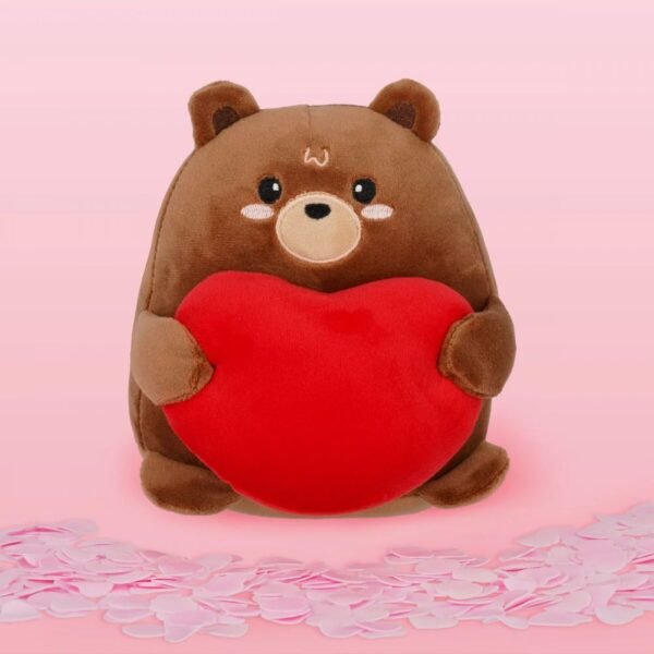 MINI PELUCHE OURS AVEC COEUR - SUPER CUTE – Image 3