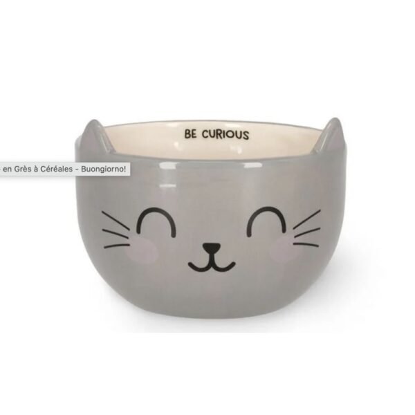 BOL EN GRÈS - CHAT