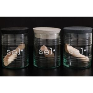 POT BIDON SEL BOUCHON LIEGE - COULEUR NATURE
