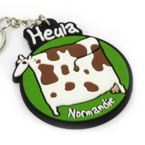PORTE CLES - PLAT - VACHE