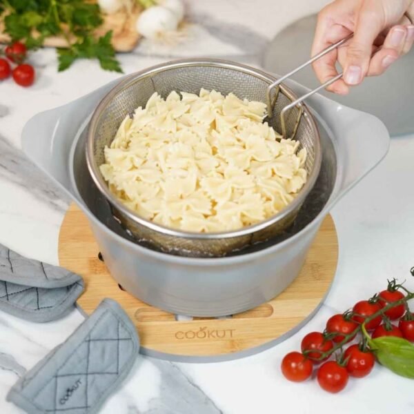 PANIER FRITURE INOX POUR COCOTTE 28CM – Image 4