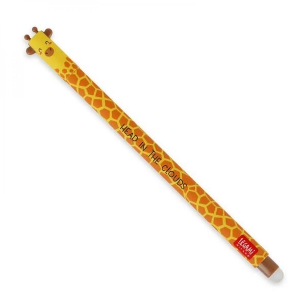 STYLO A ENCRE GEL EFFAÇABLE - GIRAFE