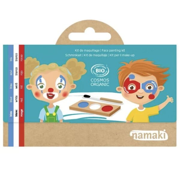 KIT DE MAQUILLAGE CLOWN ET ARLEQUIN