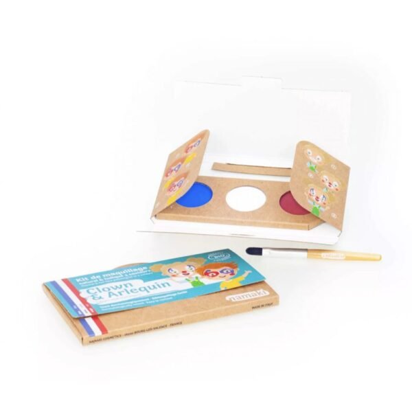 KIT DE MAQUILLAGE CLOWN ET ARLEQUIN – Image 2