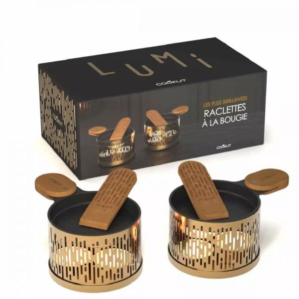 RACLETTE À LA BOUGIE ÉDITION OR & CUIVRE – Image 3