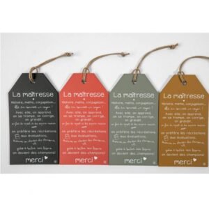 PLAQUE PM - LA MAITRESSE