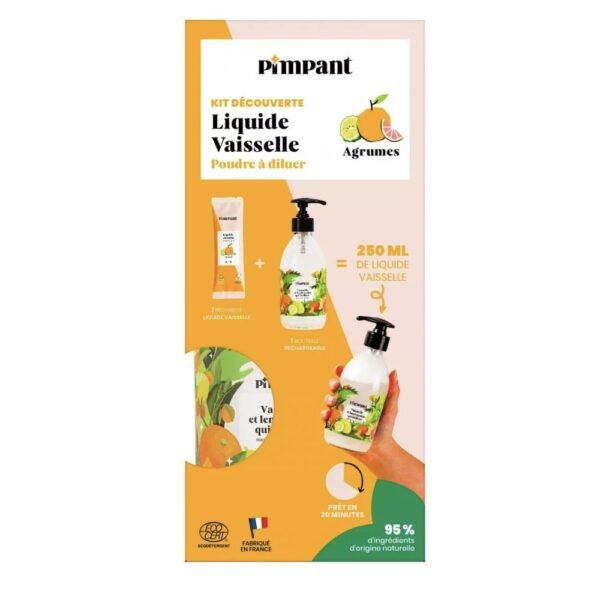 KIT DECOUVERTE LIQUIDE VAISSELLE AGRUMES