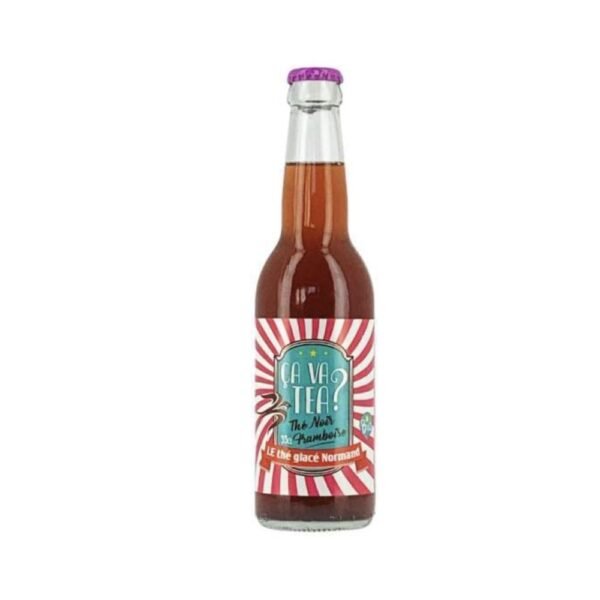 ÇA VA TEA THÉ NOIR CASSIS  BIO 33CL