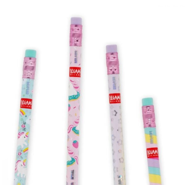 4 CRAYONS À PAPIER HB PARFUMÉS - UNICORN – Image 2