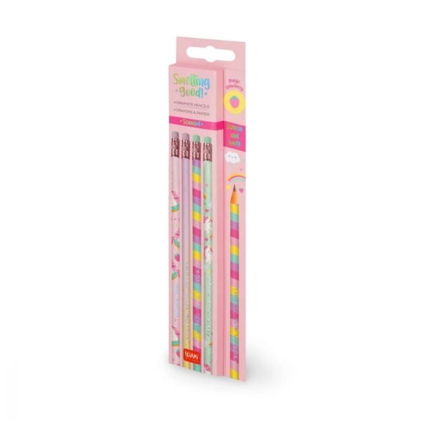 4 CRAYONS À PAPIER HB PARFUMÉS - UNICORN – Image 3