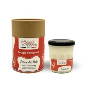 BOUGIE PARFUMÉE -FRAISE DES BOIS