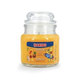 BOUGIE HARIBO TROPICAL FUN 85G