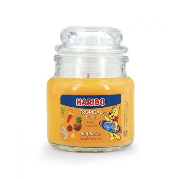 BOUGIE HARIBO TROPICAL FUN 85G