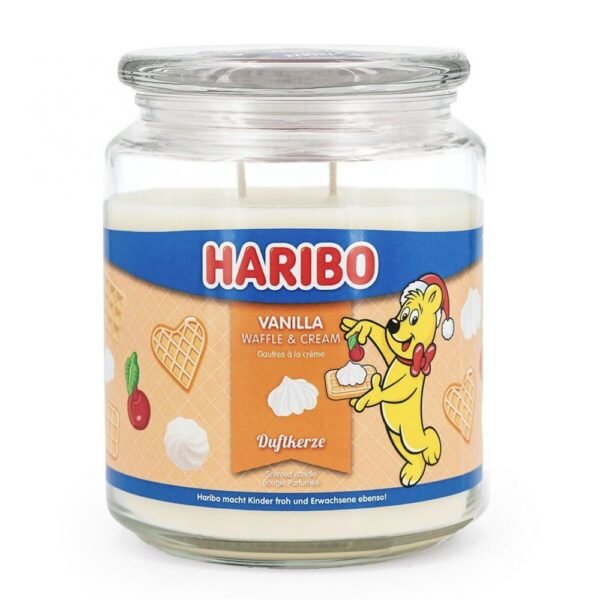 BOUGIE HARIBO GAUFRE À LA CREME 510g