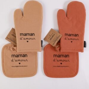 MANIQUE ET GANT MAMAN D'AMOUR
