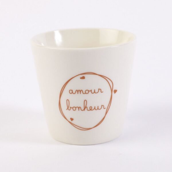 AMOUR BONHEUR GOBELET 200ML
