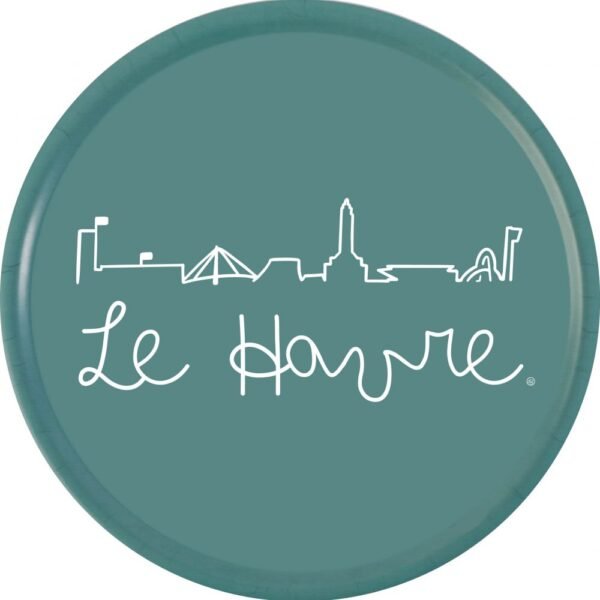 PLATEAU LIEGE THERMO ROND SKYLINE LE HAVRE