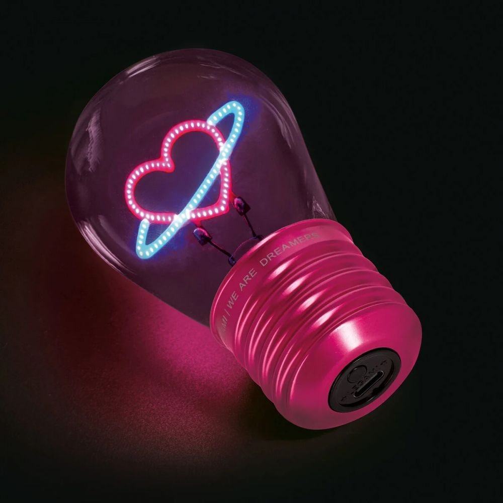 LAMPE DE TABLE AMPOULE - PLANET HEART – Image 2