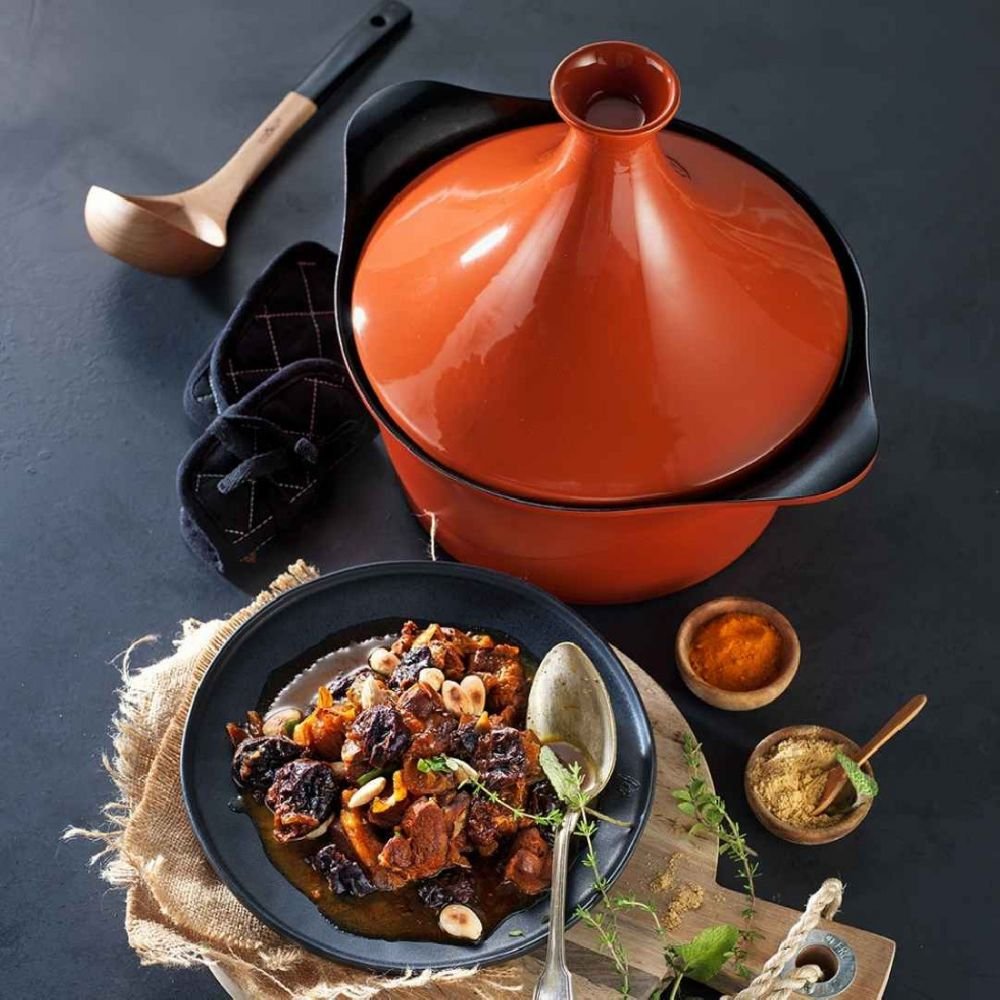 COUVERCLE TAJINE POUR COCOTTE 24 CM & LIVRET DE RECETTES – Image 2